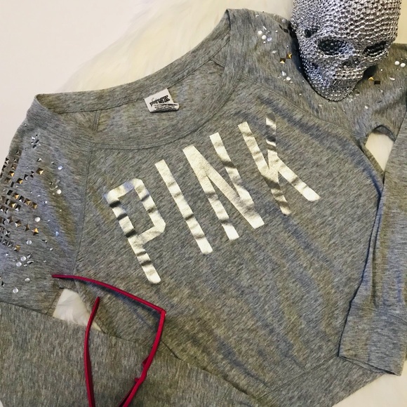 PINK Victoria's Secret Tops - Victoria’s Secret PINK long sleeved tee